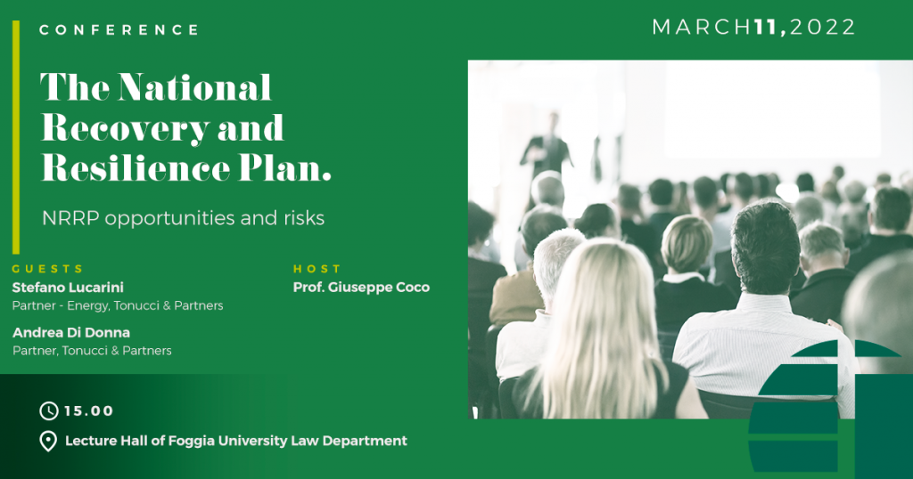 The National Recovery and Resilience Plan. - Tonucci & Partners