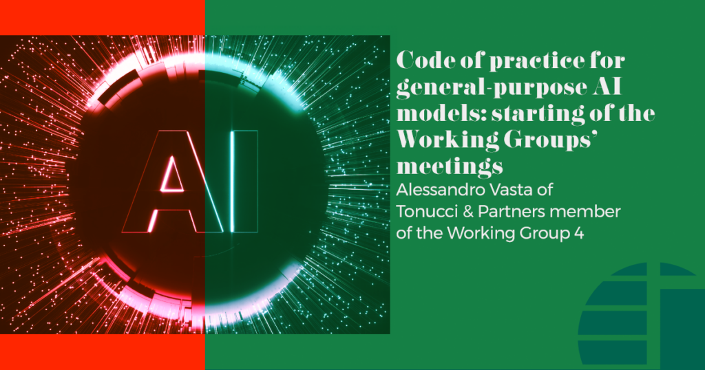 Code of practice for general-purpose AI models, starting of the Working ...